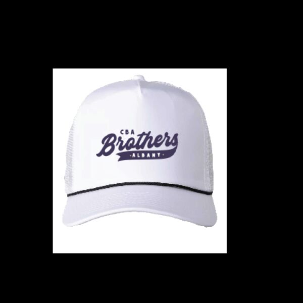 CBA White Rope Cap Thumbnail